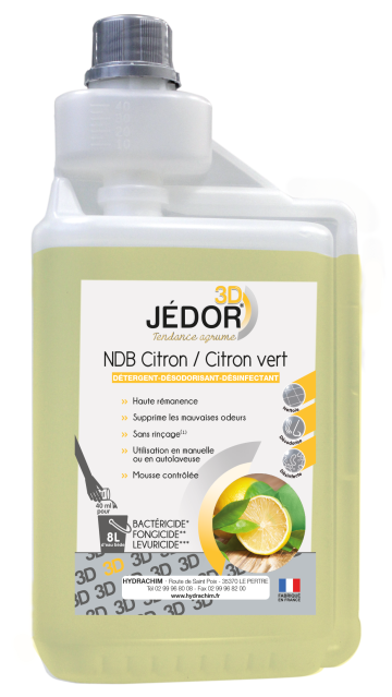 JEDOR DETERGENT 3D - CITRON - 1L